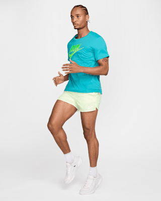 ★ Nike★ Miler Run Energy Dry Fit Short Sleeve Running Top Nike Mens Miler Run Energy Dri-FIT Running Short Sleeve T